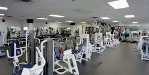 Womens workout area